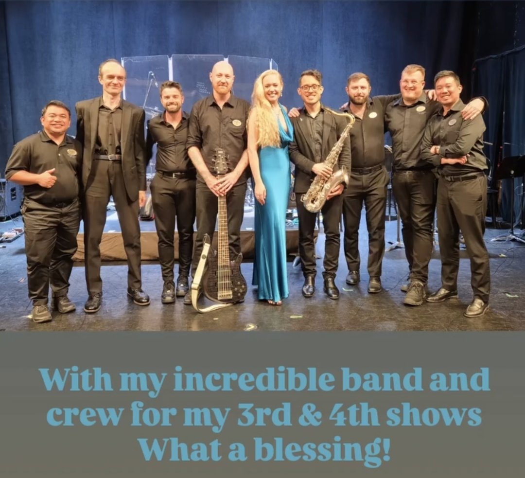 So grateful singing my heart out around Asia🙌