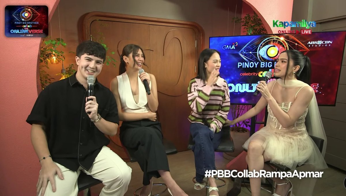 PBB_Updates_'s tweet photo. Kumustahan with AC &amp; Ashley with PBB online hosts, Alexa and Mavy!
#PBBCollabRampaApmar https://t.co/JgoeD014wy