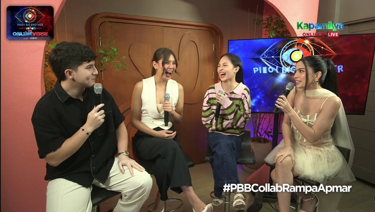 PBB_Updates_'s tweet photo. Kumustahan with AC &amp; Ashley with PBB online hosts, Alexa and Mavy!
#PBBCollabRampaApmar https://t.co/JgoeD014wy