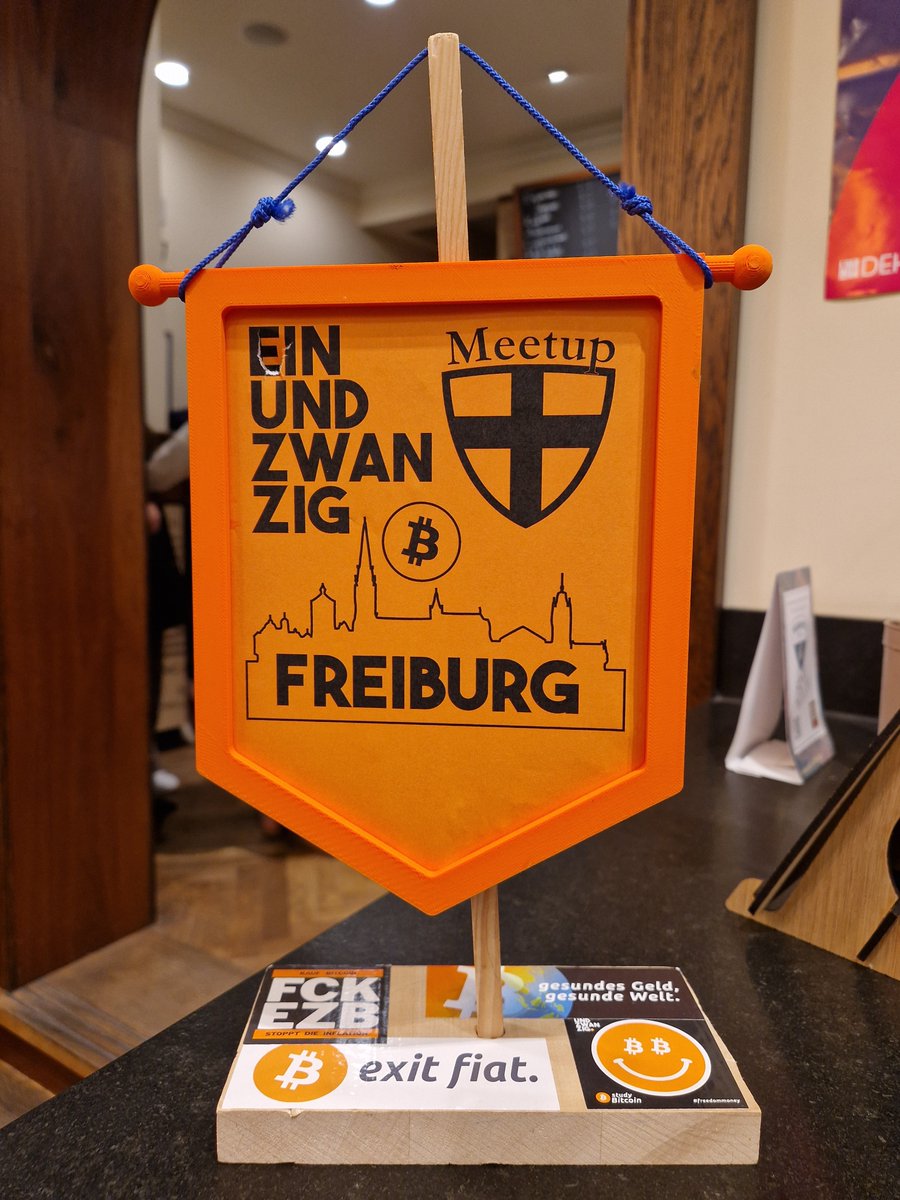 Je mehr Meetups es gibt, desto häufiger kann man sie mit einer Dienstreise kombinieren😁. Dankeschön <a href="/21Freiburg/">Einundzwanzig Freiburg</a>  und <a href="/DerPraxmatiker/">DerPraxmatiker</a>  für diesen netten Stammtischabend✌️!