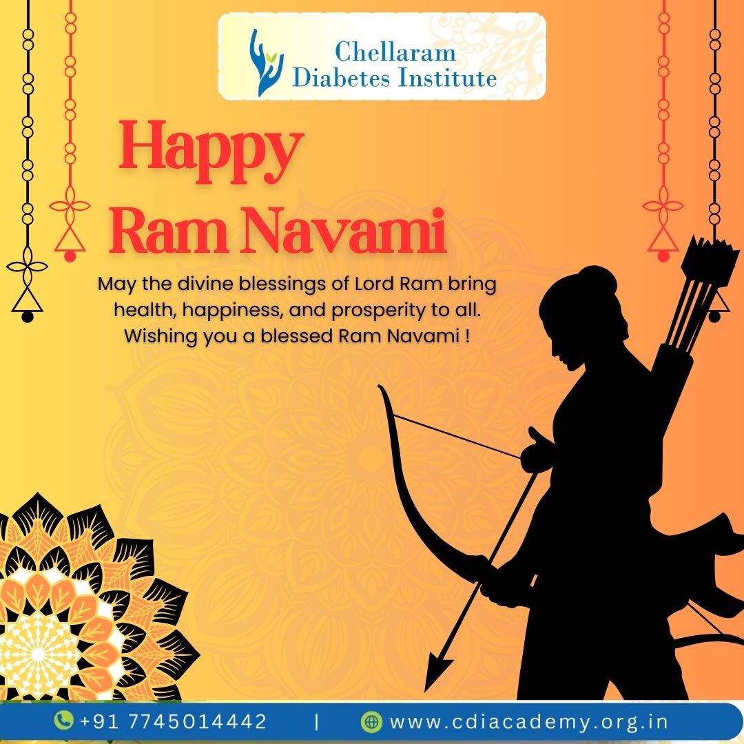 CDI-International Diabetes Summit & e Learning (@summitcdi) on Twitter photo May the divine blessings of Lord Rama bring health, happiness, and prosperity to all. Wishing you all a blessed and healthy Ram Navami! 🌸🙏
#RamNavami #Blessings #ChellaramDiabetesInstitute <a href="/Unnikri/">Unnikrishnan AG</a> May the divine blessings of Lord Rama bring health, happiness, and prosperity to all. Wishing you all a blessed and healthy Ram Navami! 🌸🙏
#RamNavami #Blessings #ChellaramDiabetesInstitute <a href="/Unnikri/">Unnikrishnan AG</a>