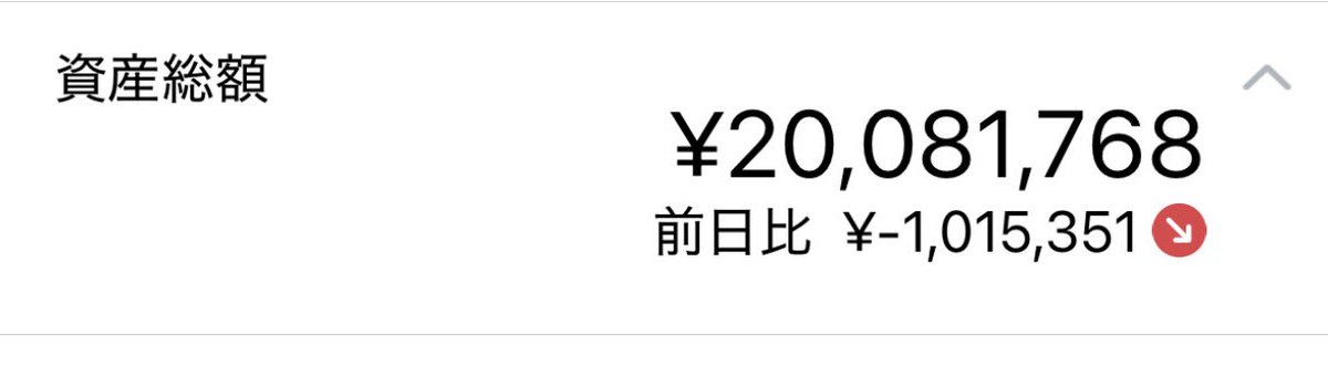 大暴落なのでNISA引退します🥲