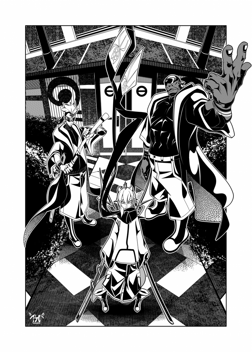 dra-una ink test

ok last post for DrA-UnA for a bit hope you ENjoy the week of post of them^^

well i think this turned out better then i thought it be.

made some new tones and experimented on them and i think this going to turn out well.

ENjoy^^