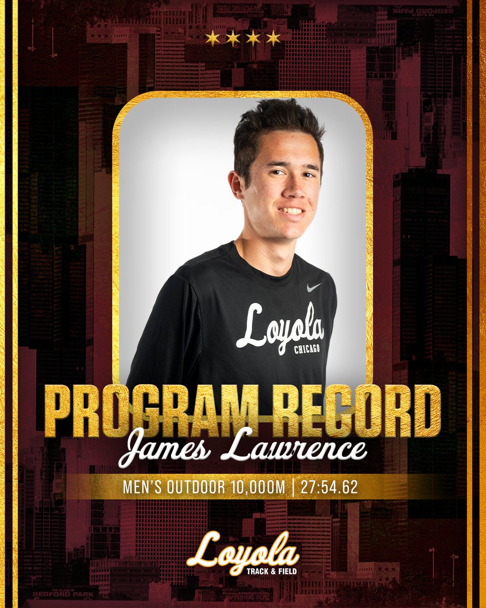 HISTORY REWRITTEN! 🚀🔥

James Lawrence shatters the school record in the 10K at the Stanford Invitational, clocking an incredible 27:54.62 to take down Chris Devaney's  previous mark! 🏆