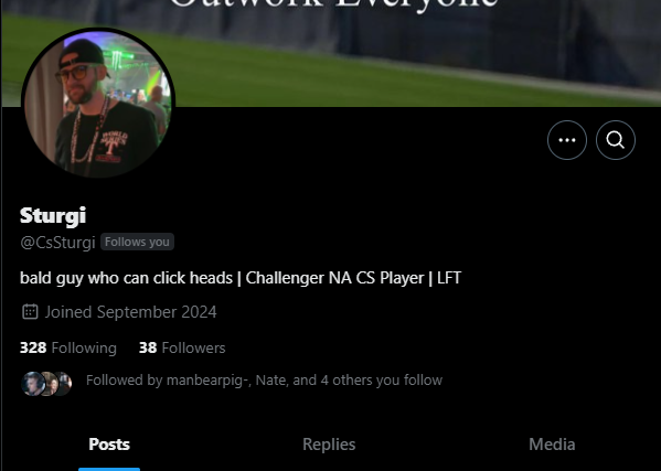 FearlessBeatle_'s tweet photo. random shitter who follows me crashin out in my pug shit talking then sub tweeting me like i give a fuck about pugs in 2025 is hilarious 😭 #mainplayer #pugsmatter https://t.co/QfFCaXlDo5