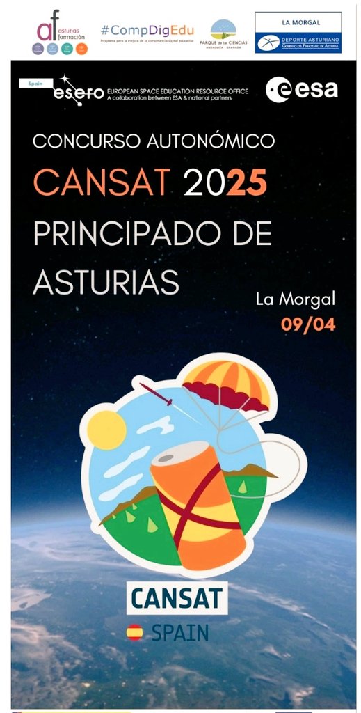 Marcos Alvarez (@marcosamerinero) on Twitter photo #cansat #asturias <a href="/EseroSp/">ESERO Spain</a> <a href="/ESA__Education/">ESA Education</a> <a href="/JorgePlaGarcia/">Dr. Jorge Pla-GarcíaX</a> <a href="/Eurekablog/">Daniel Marín</a> <a href="/esa_cesar_es/">CESAR Educación Astronómica</a> <a href="/dosiveiga/">O Dosi (da casa dos Tarrazos) 🌰 🐷</a> <a href="/Educastur/">Consejería de Educación</a> <a href="/cprgijon/">cprgijon</a> <a href="/DavidArtimeEdu/">David Artime García</a> <a href="/GarridoQuintin/">Quintin Garrido #CIENCIA,y...</a> <a href="/greenMOONp/">Green Moon Project</a> <a href="/manolux4444/">Manuel González (Gallipato)</a> <a href="/J_MartinezFrias/">Jesús Martínez Frías</a> <a href="/PlanetarioMad/">Planetario de Madrid</a> <a href="/PLD_Space/">PLD Space</a> <a href="/spaceastur/">Spaceastur</a> <a href="/Aulasdelfuturo/">Aulas Futuro</a> <a href="/SpaceNosey/">Space Nøsey</a> estamos en cuenta atrás #cansat #asturias <a href="/EseroSp/">ESERO Spain</a> <a href="/ESA__Education/">ESA Education</a> <a href="/JorgePlaGarcia/">Dr. Jorge Pla-GarcíaX</a> <a href="/Eurekablog/">Daniel Marín</a> <a href="/esa_cesar_es/">CESAR Educación Astronómica</a> <a href="/dosiveiga/">O Dosi (da casa dos Tarrazos) 🌰 🐷</a> <a href="/Educastur/">Consejería de Educación</a> <a href="/cprgijon/">cprgijon</a> <a href="/DavidArtimeEdu/">David Artime García</a> <a href="/GarridoQuintin/">Quintin Garrido #CIENCIA,y...</a> <a href="/greenMOONp/">Green Moon Project</a> <a href="/manolux4444/">Manuel González (Gallipato)</a> <a href="/J_MartinezFrias/">Jesús Martínez Frías</a> <a href="/PlanetarioMad/">Planetario de Madrid</a> <a href="/PLD_Space/">PLD Space</a> <a href="/spaceastur/">Spaceastur</a> <a href="/Aulasdelfuturo/">Aulas Futuro</a> <a href="/SpaceNosey/">Space Nøsey</a> estamos en cuenta atrás