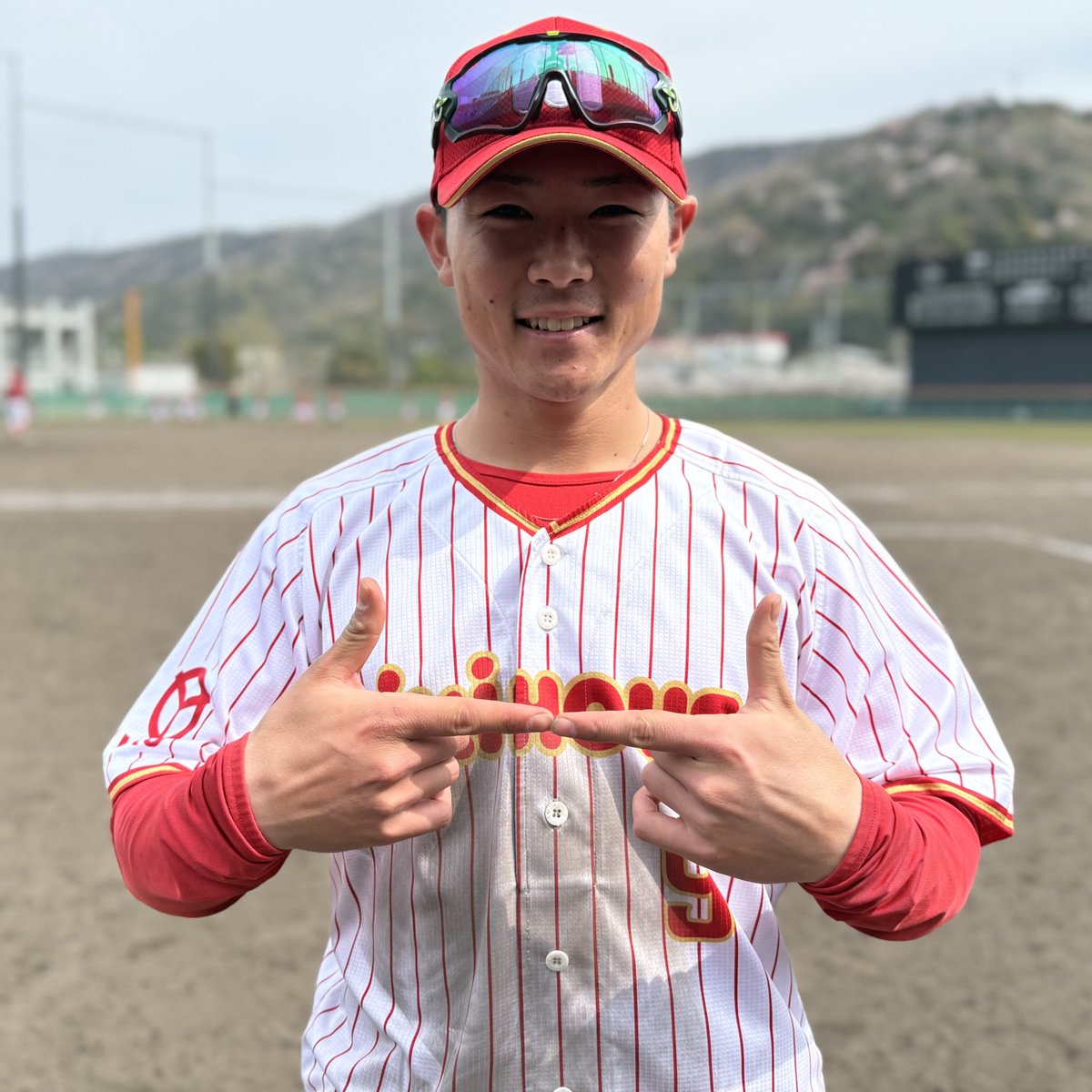 mhbbc_'s tweet photo. 2025年4月5日(土)
JABA四国大会
vs #四国銀行
◯ 3 - 1

接戦をモノにし、2連勝！
#野口聡大 が7回無失点の好投！
#浅野空我 が決勝打となる2点タイムリー！
#松本真之介 が代走出場で躍動！ https://t.co/RDMwyYRyF3