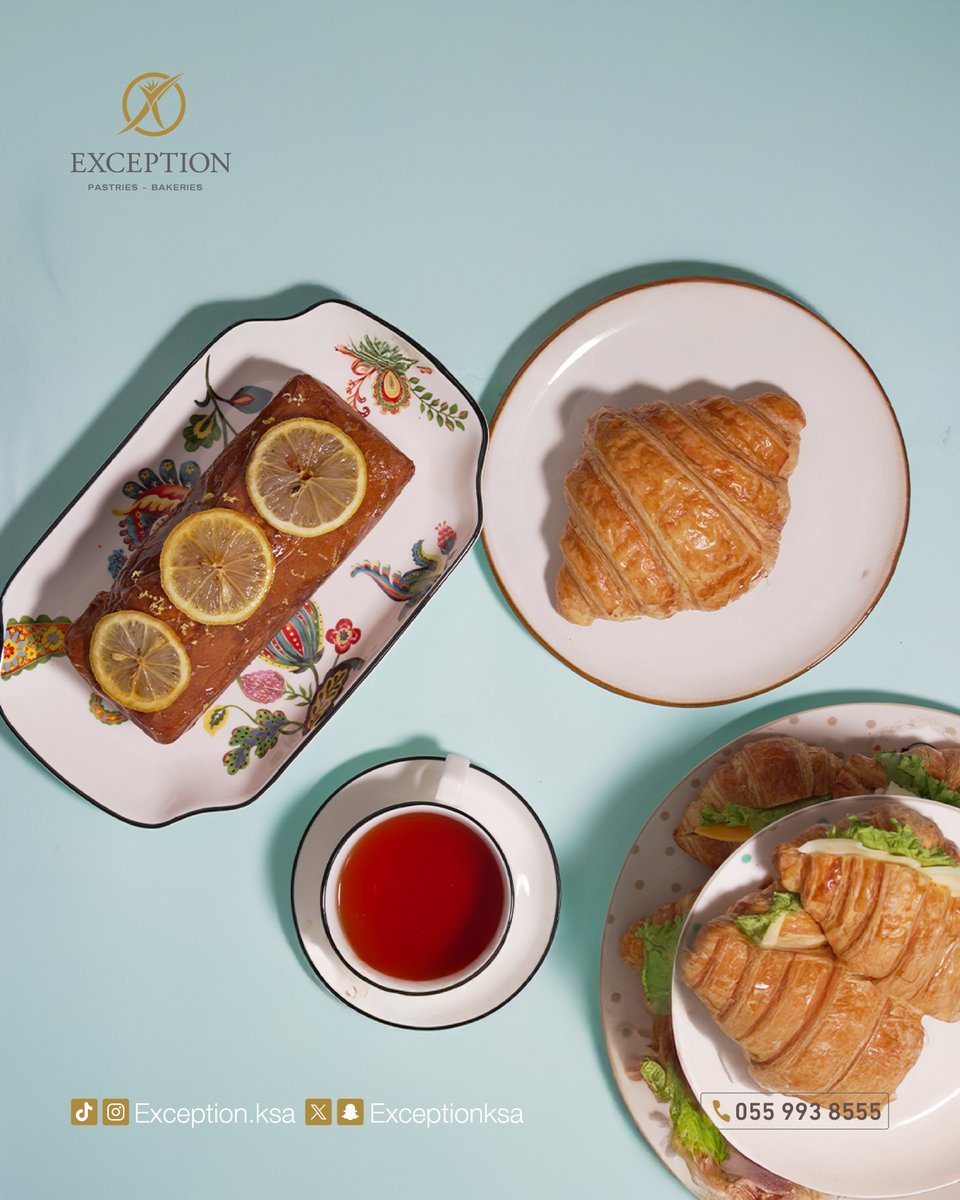 من قلب اكسبشن.. حضّرنا لكم جلسة مزاج على أصولها ☕💛
مخبوزاتنا الطازجة وريحة الكيك دايم تفرق

 📲| 0559938555
📍| الرياض - شارع أنس بن مالك
#اكسبشن_يحليك