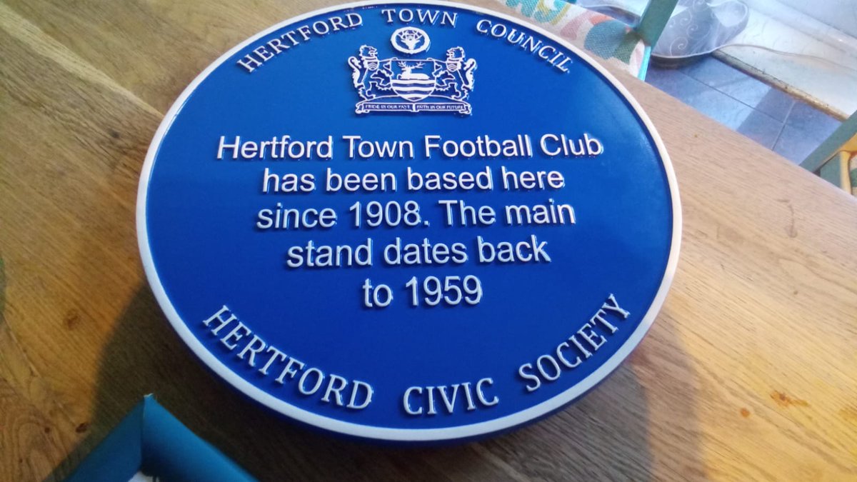 hornhert's tweet photo. "What shall we do with the kids today love ? I know let's take them to #Hertford v #Flackwell Heath. It's FREE ENTRY for everyone today, we can take the littleuns away from them screens and into the fresh air. While you and l have a drink and watch football ....sorted." https://t.co/pMIDgmLJkQ
