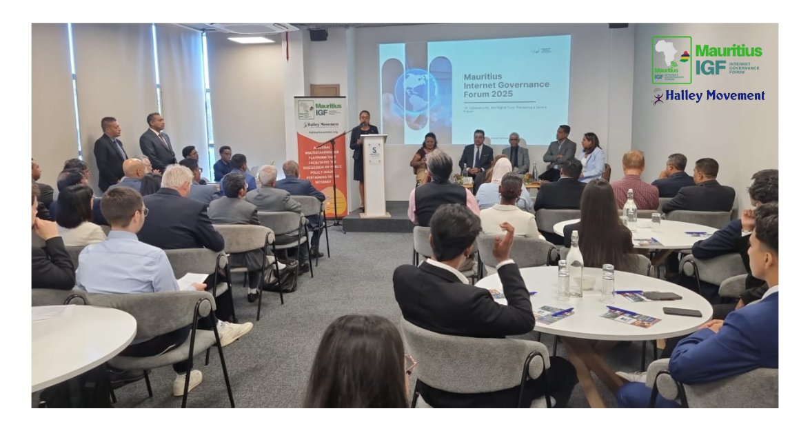 🚀 The ninth edition of the Mauritius Internet Governance Forum (IGF) 2025 is on the way!

#MIGF2025 #DigitalTrust #Cybersecurity #AI #InternetGovernance #Mauritius #PortLouis