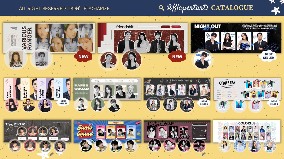 HELP RT 🤍 Thank you! #zonauang 

OPEN LAYOUT REQUEST!
Ada classy, coret coret, couple, squad atau bestie

> Katalog lengkap cek link di bio