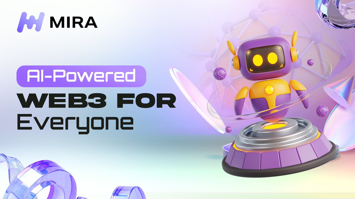 MIRA_AIagent's tweet photo. 🤖 Meet MIRA – Your AI Agent for Web3! 🌐

MIRA understands context, makes smart decisions &amp; enhances interactions across Web3 apps. Whether in #payments, #DeFi, or #gaming, MIRA is your intelligent Web3 companion! 🔗🚀

#MIRA #AI #Blockchain https://t.co/do6B7cAyR8