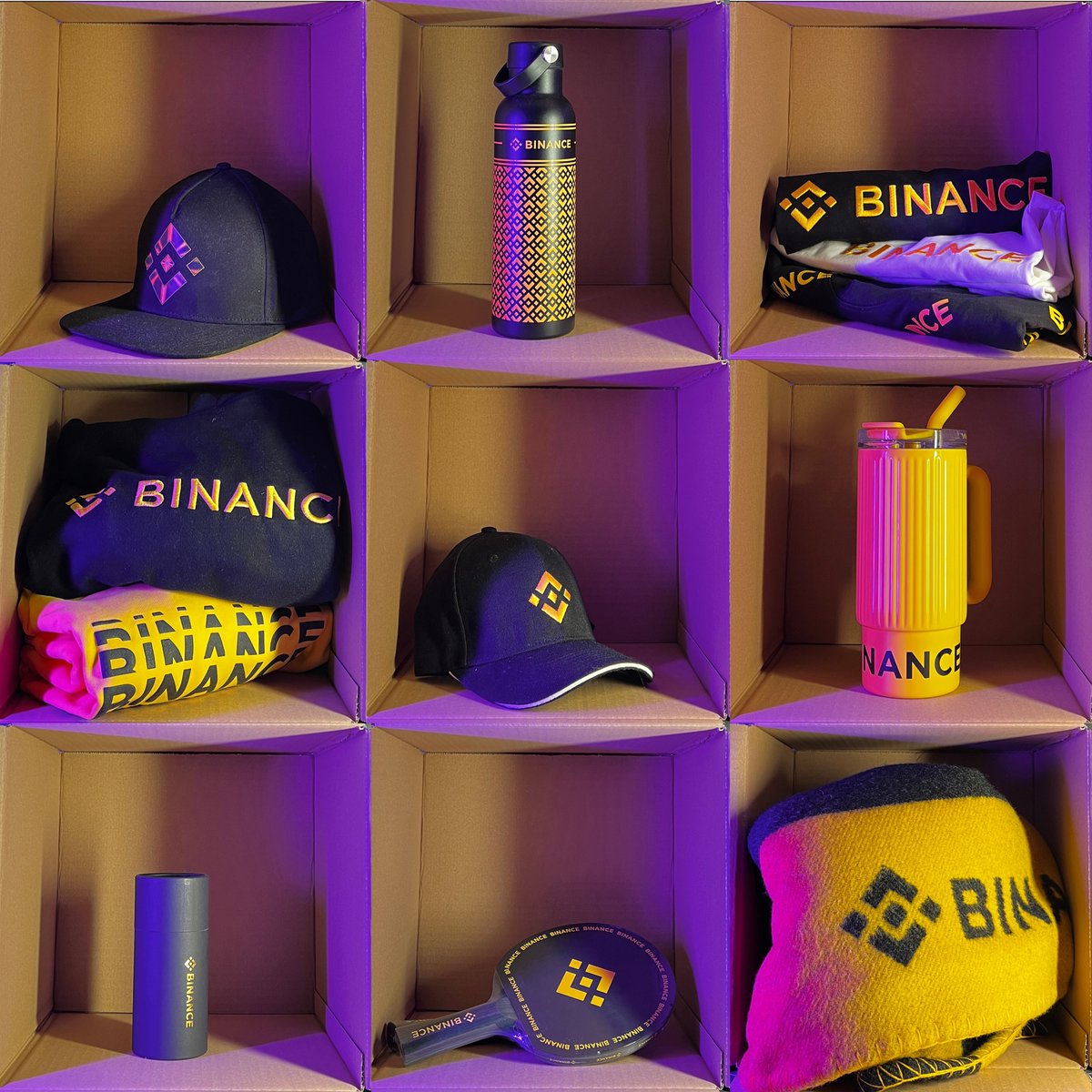 Binance tweet media