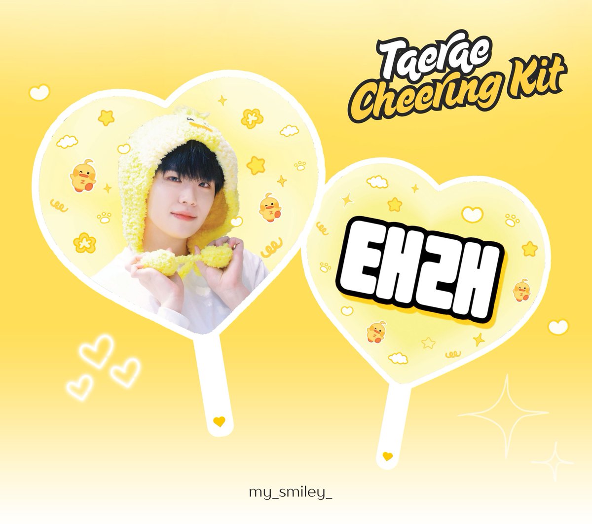 my_smiley_'s tweet photo. 𝟮𝟬𝟮𝟱 𝙕𝙀𝙍𝙊𝘽𝘼𝙎𝙀𝙊𝙉𝙀 𝙁𝘼𝙉-𝘾𝙊𝙉[𝘽𝙇𝙐𝙀 𝙈𝘼𝙉𝙎𝙄𝙊𝙉] 

CHEERING KIT FOR #김태래 💛
제베원 팬콘에서 우치와 나눔합니다

♡ RT 추첨 한 분에게 우치와를 드립니다
♡ 4/18,19,20 현장수령만 가능! https://t.co/391ACWVuxr