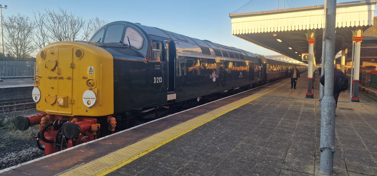 The Rhylflyer has gone vintage for this mornings trip to the Capital. Hopefully the mighty #afcb can return to vintage form too!