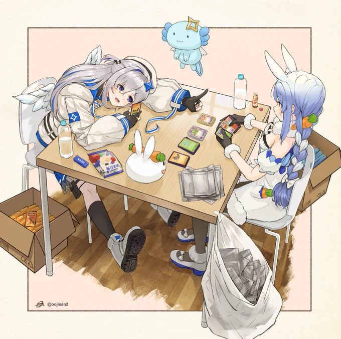 常闇トワ様 初めまして、イラストレーターのOZ(オズィ)と申します。 納期対応可能です! また、幅広いタッチで制作を行っておりますのでご希望に沿ったイラストをお届けできるかと存じます。 添付以外のサンプルは下記サイトにまとめて掲載しておりますのでそちらをご覧ください。 ・foriio