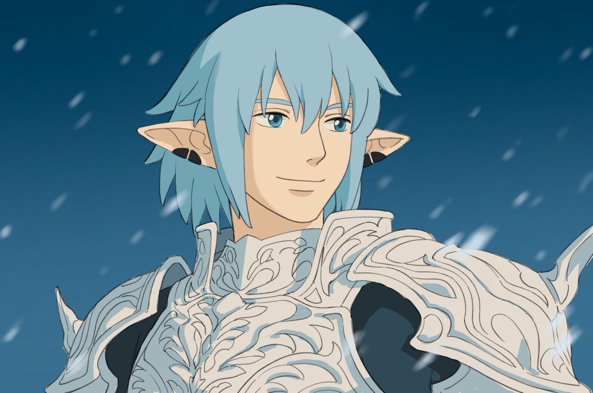 Yaduoou's tweet photo. 我爱蓝精灵我爱吉卜力
#ff14 #オルシュファン #Haurchefant #奥尔什方 https://t.co/ShqY8XHDXi