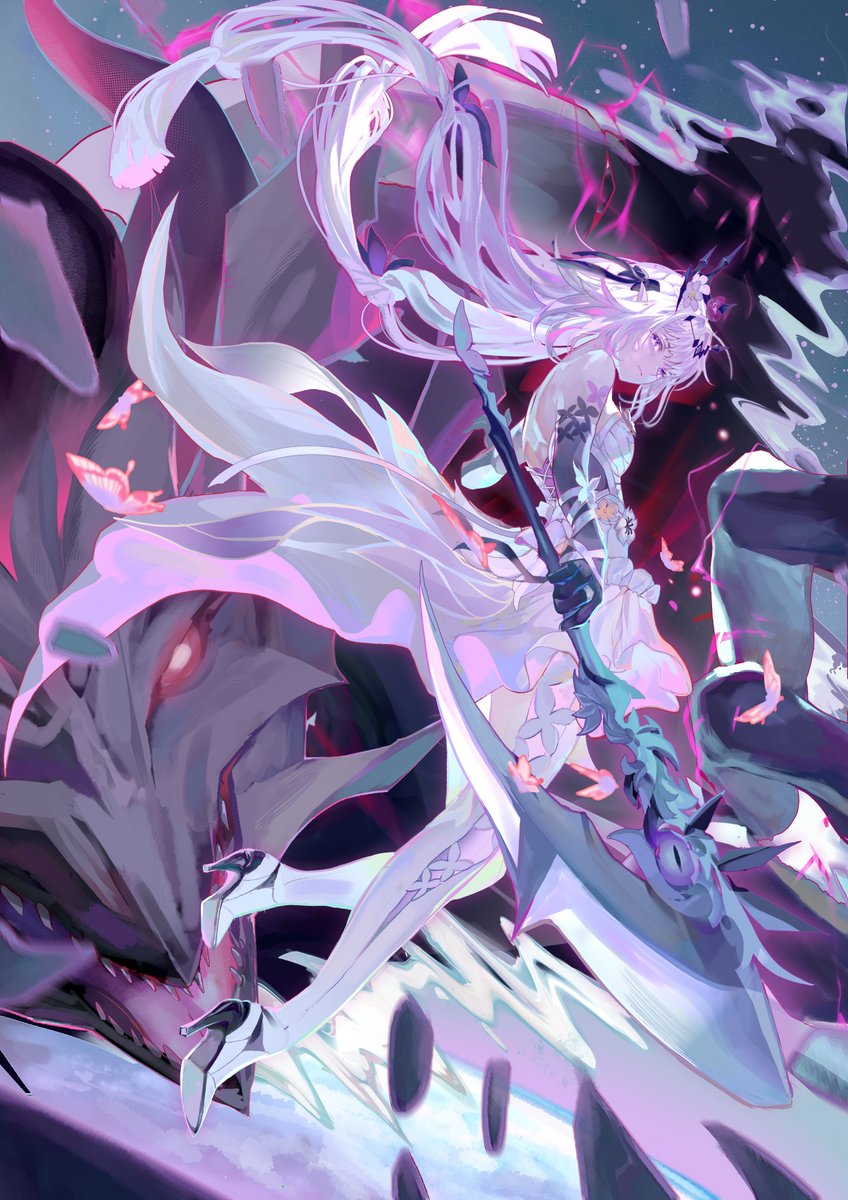 lumi250's tweet photo. #honkaistarrail #Castorice 
"I will come to end your suffering.." https://t.co/h6fDRHbw2c