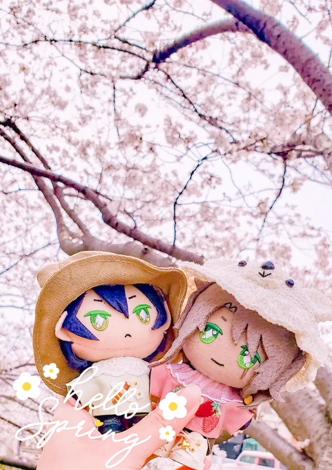 お花見日和だったね 
