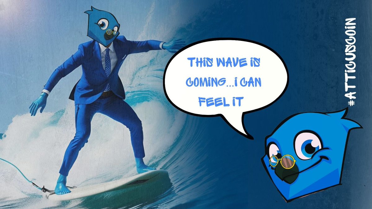 AtticusCoin's tweet photo. Sometimes it’s better to wait for the perfect wave 🌊🏄‍♀️🏄🏄‍♂️

#cryptomeme #memecoin #atticuscoin #memecoin #mememotivation #cryptomemes #patience https://t.co/ykTxJWGjQ5