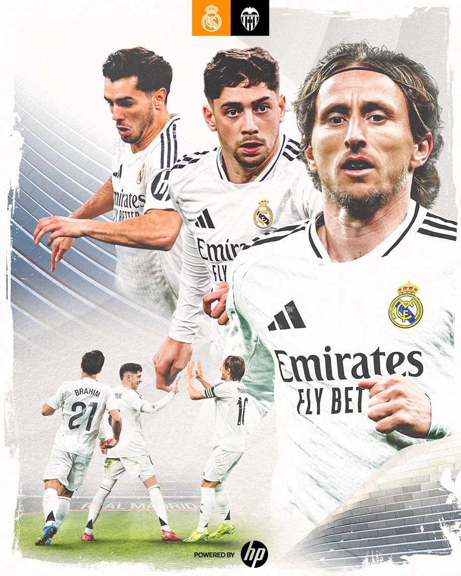 Real Madrid C.F. 🇬🇧🇺🇸 (@realmadriden) on Twitter photo 🙌 IT'S MATCHDAY! 🙌
🆚 <a href="/valenciacf_en/">Valencia CF</a>
🕰 16:15 CEST
🏟️ Santiago Bernabéu
👉 <a href="/HP/">HP</a> 🙌 IT'S MATCHDAY! 🙌
🆚 <a href="/valenciacf_en/">Valencia CF</a>
🕰 16:15 CEST
🏟️ Santiago Bernabéu
👉 <a href="/HP/">HP</a>