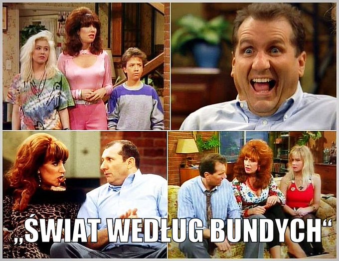 Kronika filmowa 📽️ 38 lat temu (5 kwietnia 1987) amerykańska stacja Fox rozpoczęła emisję serialu komediowego "Świat według Bundych". To jeden z najdłuższych i najpopularniejszych seriali komediowych. W latach 90. bił rekordy popularności w Polsce.