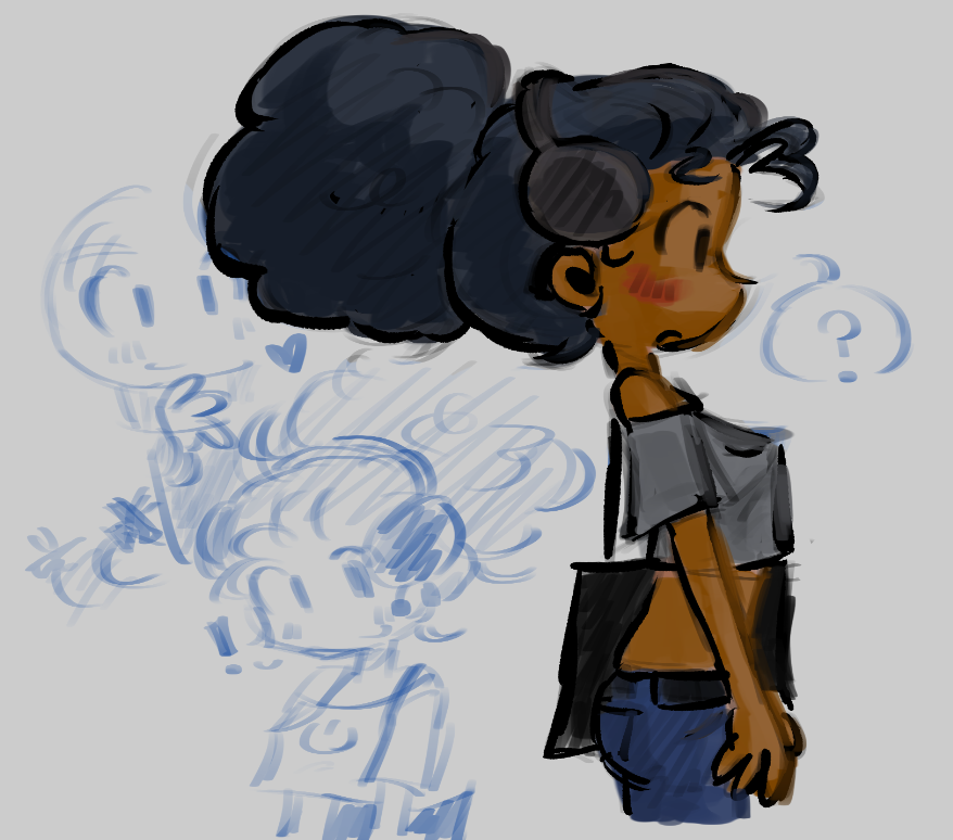 fennypup's tweet image. I headcanon Mic to have hearing aids... she's so deaf girl coded &amp;lt;/3 #inanimateinsanity #microphoneii