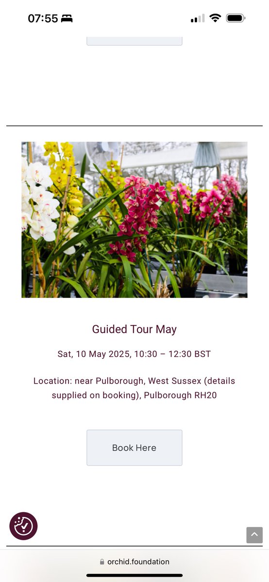 If you want to see Behind the Scenes there are a few places left on our last Event this year on 10 May  🌸 Book quickly to avoid disappointment via our website 🌿

#orchids #orquídeas #nature #conservation