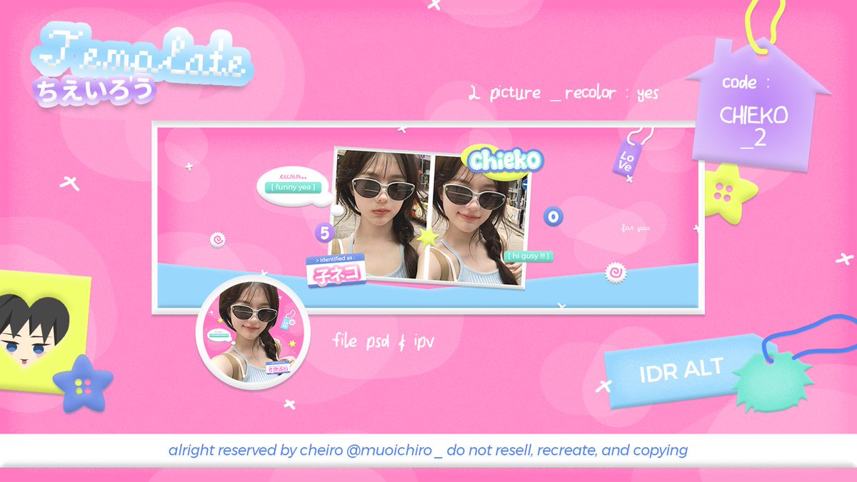 muoichiro's tweet photo. [ help rt? sankyuu! ] #zonauang #zonajajan

hi! aku mau < CLEARANCE SALE > template layout di bawah ini yah :o 🥢 price 105k only!! &amp;&amp; jangan lupa baca tncnya, cekie dOtt!! <🍣3 https://t.co/sUxYMriiGN