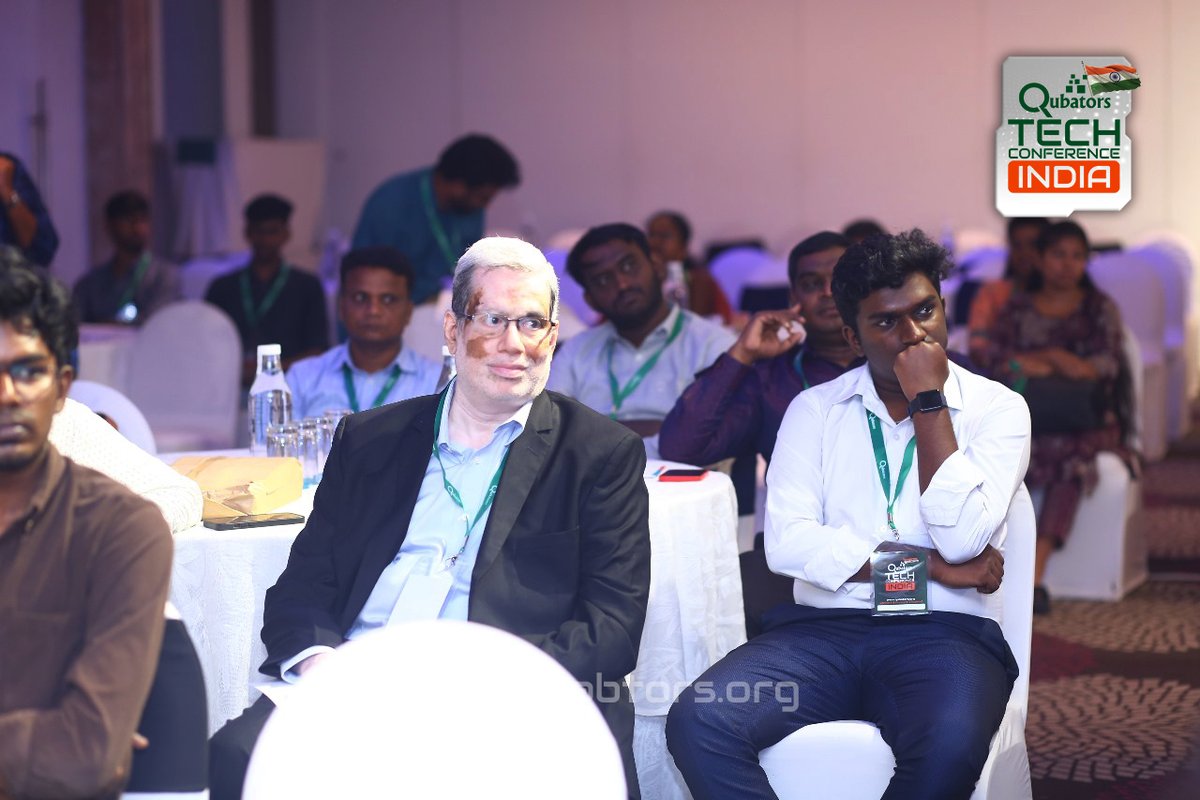 Qubatorsnet's tweet photo. A cross section of the participants in the ongoing Qubators Tech Conference—India!
Tune in now at https://t.co/7iogI7cBuj
#QubatorsNetwork #QubatorsIndia #TechConference2025 #InnovationInAction #qubatorstechconferenceindia https://t.co/WR6Yn6CvoP