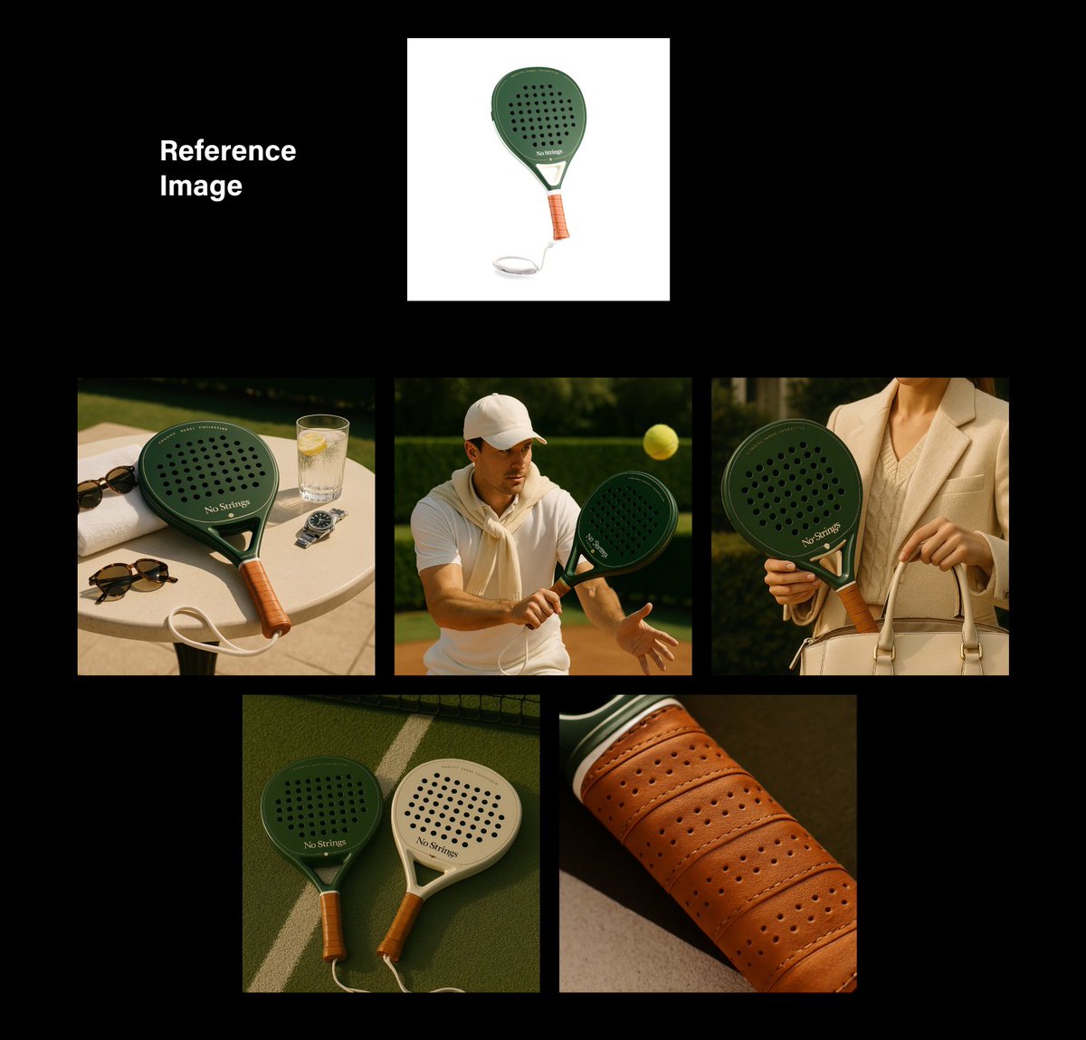 We created a whole photoshoot from a product image using AI

Perfect for clients with little/no visual assets