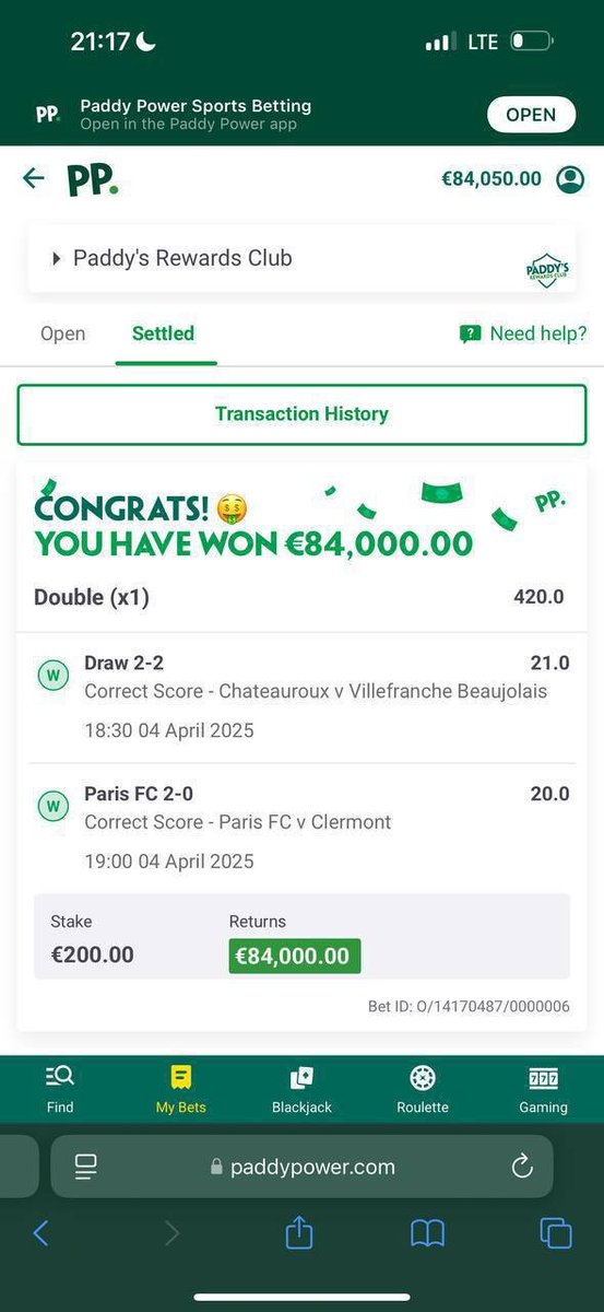 💷 €200 To €84,000 PROFIT MAKING MONEY IN OUR SLEEP ALL 6 AMERICA’S WON😍

 Click On The Link On My Bio To Join the Telegram Group For Daily Winning All Games Are Fixed And No Chance For Losing ⚠️
