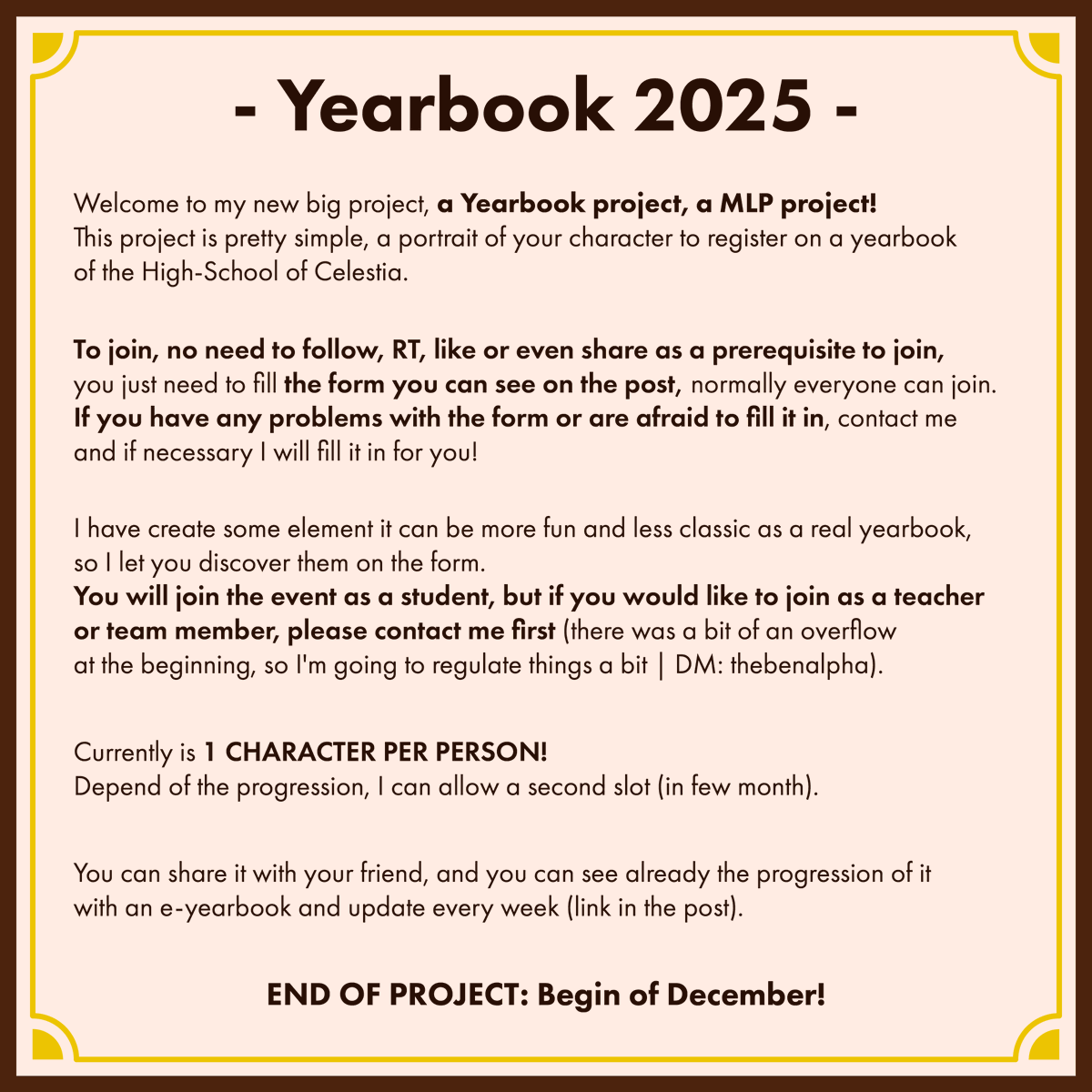 TheBenAlpha's tweet photo. Hello

I hope you are fine!

Project update! It's still the same project don't worry about it, I just add some element to the panel!
If you didn't join you can always do it with the form link or on DM to me!
https://t.co/p6MH6fmZEL
⬇️ https://t.co/TVVIYEiAw4