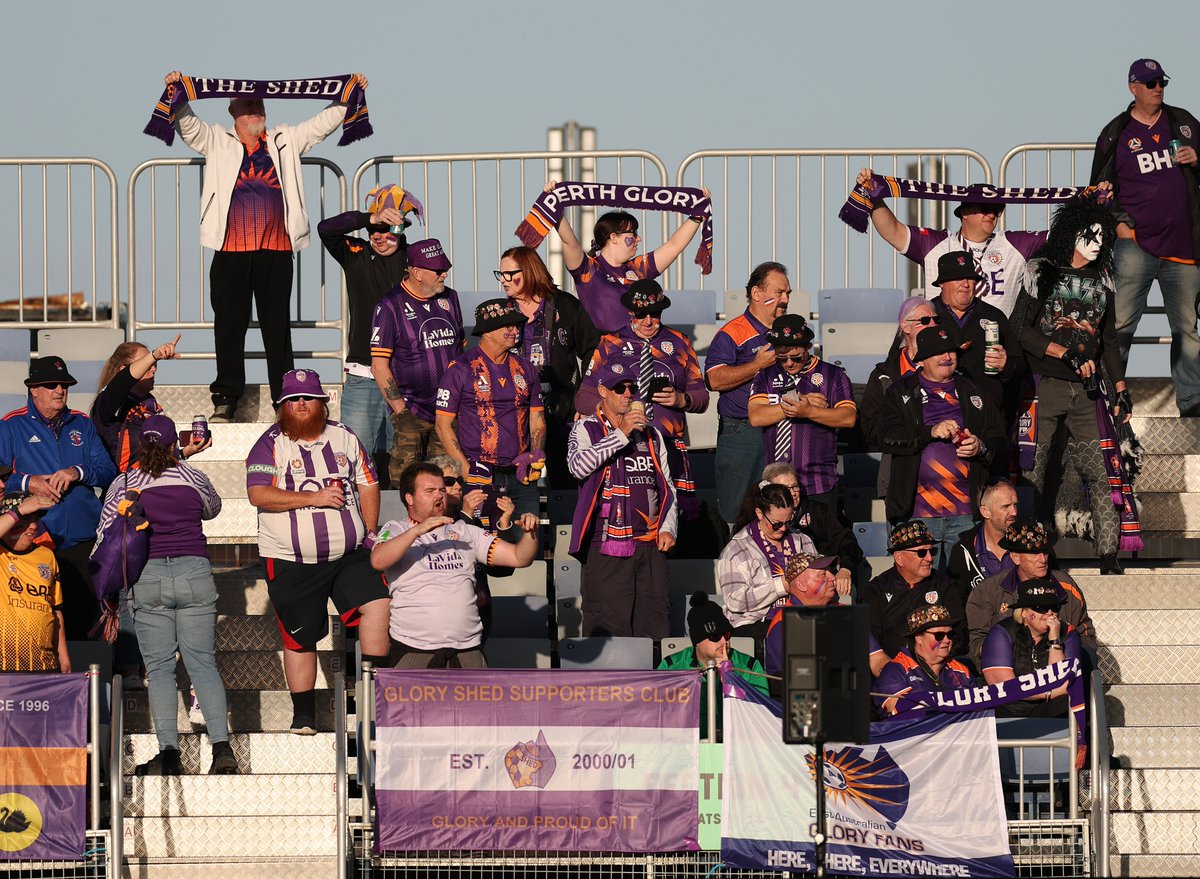 Fantastic to see the Tour of Duty army in the away bay!
A huge thank you for your support, guys. 👏👏💜
United 1-0 Glory
#WUNvPER #ONEGlory