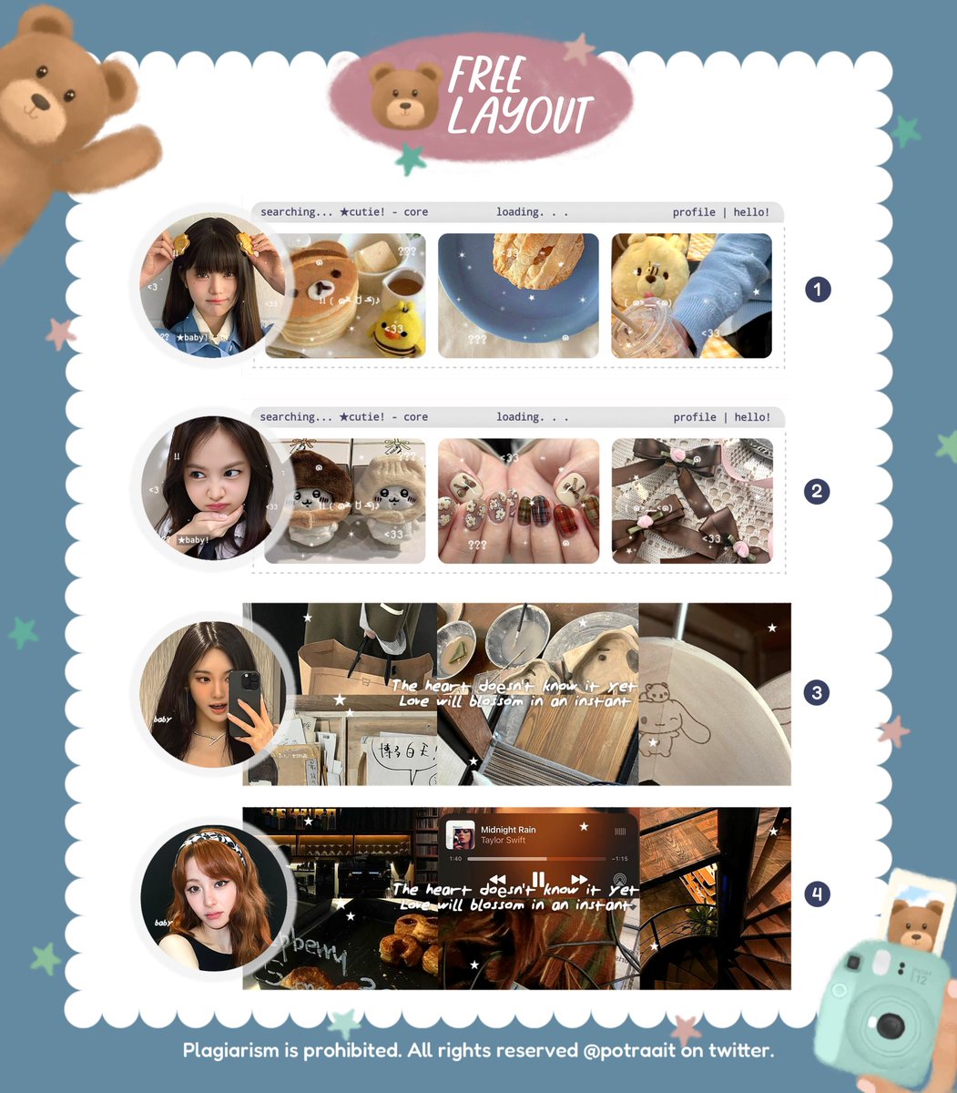 help repost, terimakasih!🧸💭

halo__< aku bawa 4 FREE LAYOUT RS dalam rangka merayakan 10th monthsarry kak amar (<a href="/Frank8ean/">࣪</a>) &amp; kak moni (<a href="/anotheze/">⭑</a>) yayy! #ramaesaX 😍🩷🧤 claim by DM @ 19.3O wib🙌🏻 detail bisa cek tweet dibawah ini yaa<3

#zonauang
