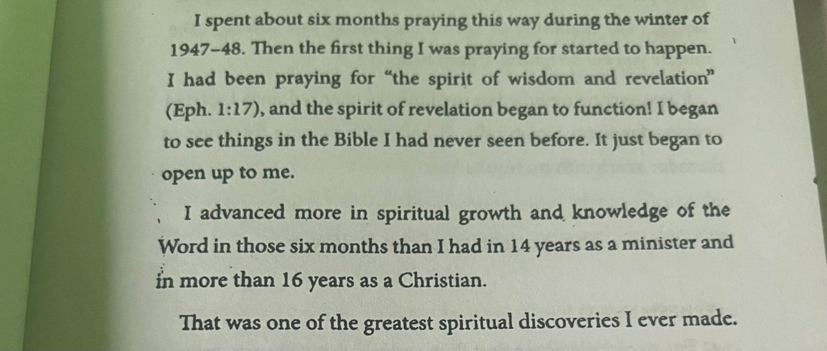 channelsCanCode's tweet image. I’ve never seen anyone truly lock in and not transform.
Lock in on your spiritual growth.
Lock in on becoming better in your skills.
The small, consistent efforts over time always lead to big results.
Agree or disagree?
PS: Excerpt from “Believer’s Authority” by Kenneth Hagin.