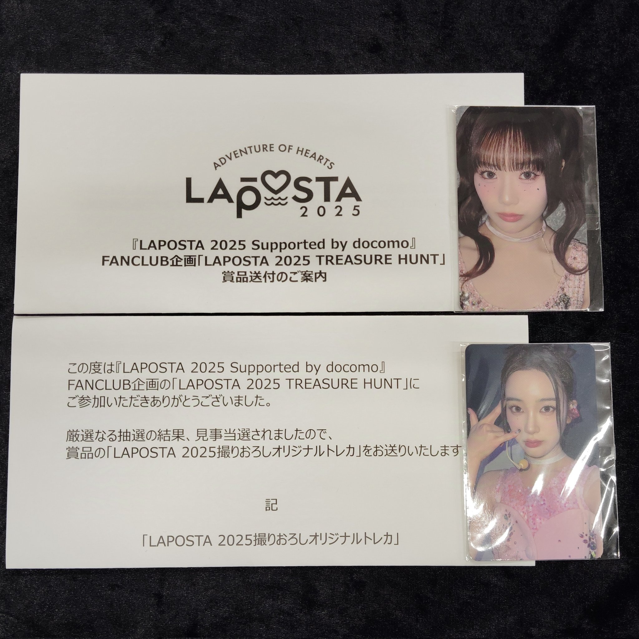 LAPOSTA 2025 オリジナルカード トレジャーハント 当選品 LAPOSTA 2025 オリジナルカード トレジャーハント 当選品 - メルカリ