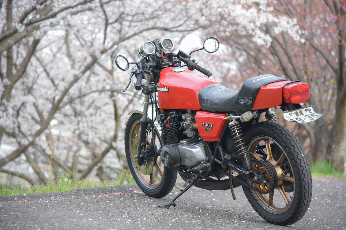 watabo_h's tweet photo. 早朝ラン🏍💨
桜🌸と📸 https://t.co/Uadm1AsQNQ