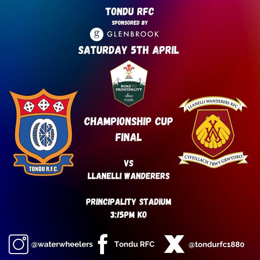 The day has finally arrived! A huge good luck to everyone involved.  The sun has come out, it should be a wonderful occasion. Let’s turn Cardiff 🔵🔴 #wheelers #ole