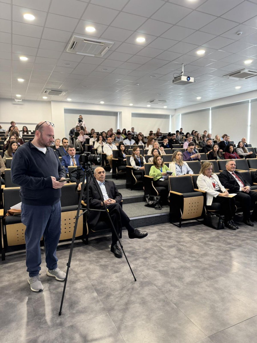 Good morning from Frederick University #Limassol. Excited to host this year's Doctoral Colloquium, welcoming students from Universities in CY who share their research. Curiosity meets inspiration during the 4 sessions x 7 panels each!