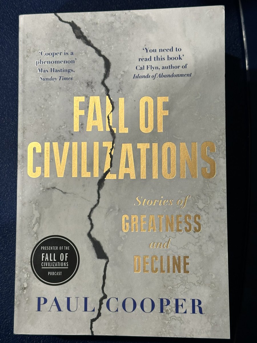 Dr Elizabeth Norton (@enortonhistory) on Twitter photo Thanks to <a href="/Duckbooks/">Duckworth Books</a> for sending me a copy of <a href="/PaulMMCooper/">Paul Cooper</a> fascinating Fall of Civilisations, which was published in paperback this week. Looking at the rise and fall of some of the world’s greatest civilisations, it tells an epic tale on a global scale #fallofcivilisations Thanks to <a href="/Duckbooks/">Duckworth Books</a> for sending me a copy of <a href="/PaulMMCooper/">Paul Cooper</a> fascinating Fall of Civilisations, which was published in paperback this week. Looking at the rise and fall of some of the world’s greatest civilisations, it tells an epic tale on a global scale #fallofcivilisations