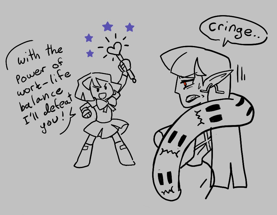 Doodles from <a href="/pasteldot/">Leigha</a> and I from the stream! thank you to everybody who stopped by and supported the kickstarter!