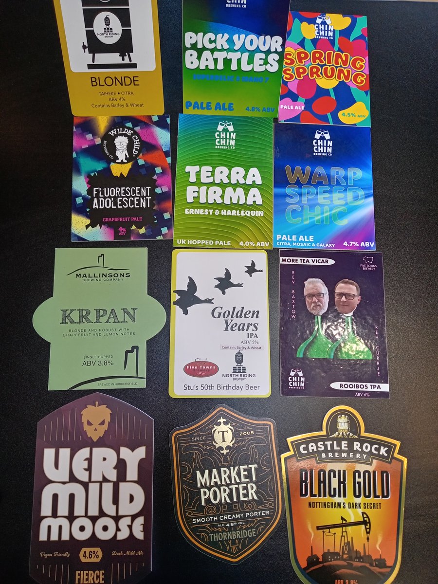 Bridlington's Real Ale Destination is open 1-9pm today. We have lots of exciting beers waiting in the cellar from <a href="/northridingbrew/">northridingbrewery</a>  <a href="/ChinChinBrewing/">Chin Chin Brewing</a>  <a href="/WildeChildBeer/">WildeChildBrewingCo.</a>  <a href="/Mallinsons/">Mallinsons</a>  <a href="/fiercebeer/">Fierce Beer</a>  <a href="/thornbridge/">Thornbridge Brewery</a>  <a href="/CRBrewery/">Castle Rock Brewery</a>  Check out <a href="/RealAleFinder/">Real Ale Finder App</a>  for our up to date listings
