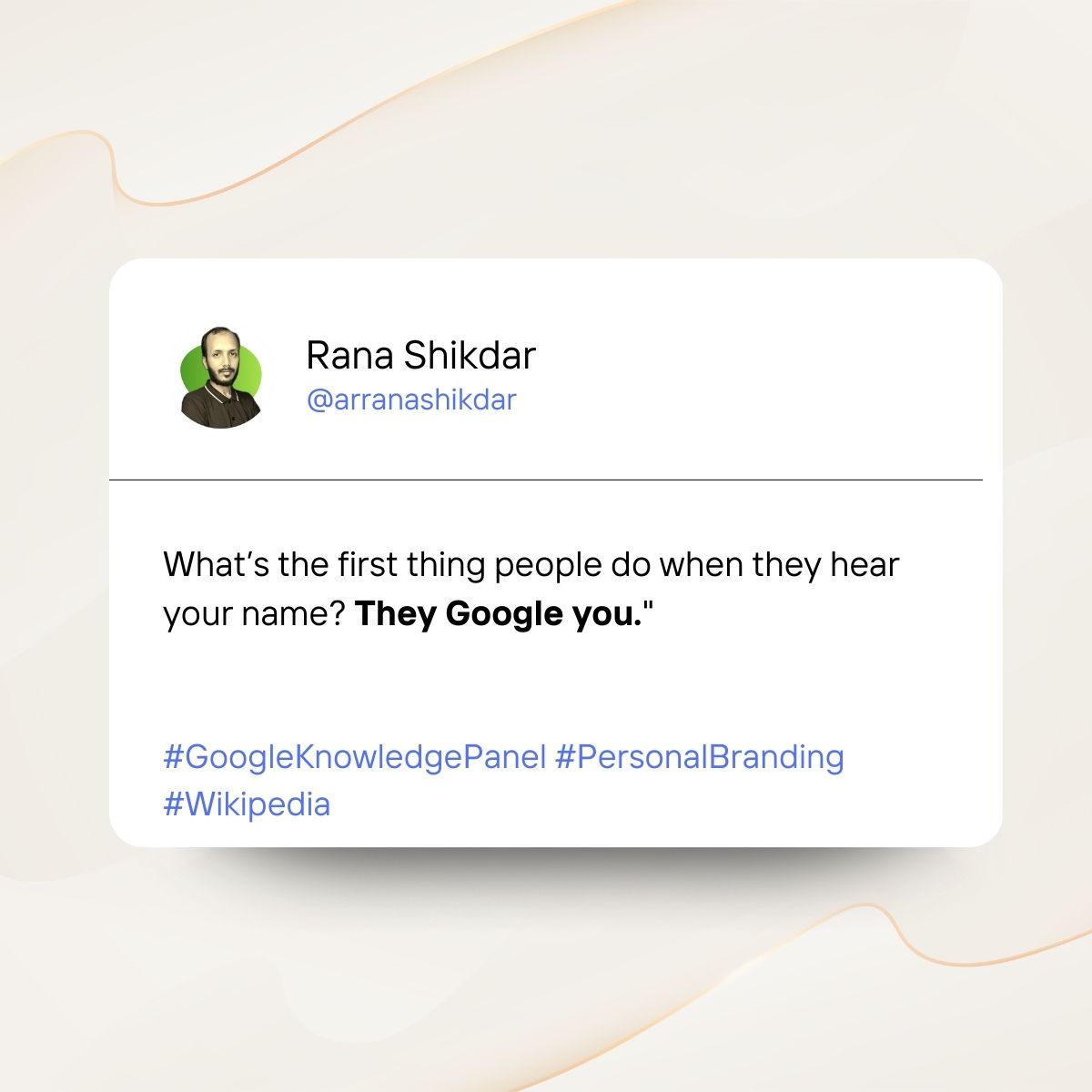 Whether you’re a CEO, Founder, or Investor, your reputation starts online. Research shows that 80% of business decisions involve an online search before a meeting even happens. They Google you: