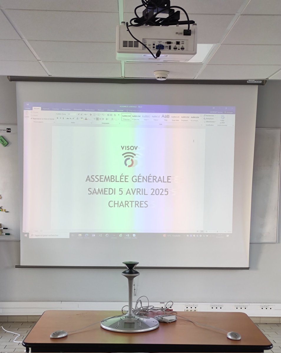Derniers préparatifs en cours !
Tout est prêt pour accueillir nos adhérents, que ce soit en présentiel ou en distanciel.
L’assemblée générale de #VISOV s’annonce riche en échanges et en perspectives !
"VISOV, une forme unique, des possibilités infinies."
#VISOV #MSGU #AG2025
