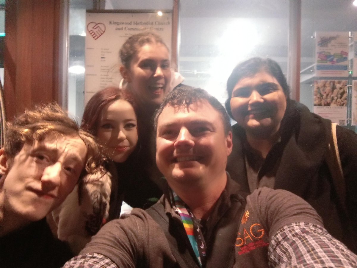 Here is another snap from one of our sessions this semester. We will be back after the spring vacation to deliver our last sessions. Go team!