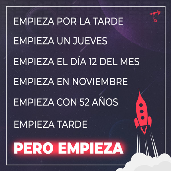 «Empieza donde estás. Usa lo que tienes. Haz lo que puedas» - Arthur Ashe

Muchos esperan el momento perfecto para arrancar.

El lunes. El día 1 del mes. Enero. Cuando todo esté más tranquilo.

Pero ese momento perfecto rara vez llega.

Los semáforos de la vida no se ponen todos
