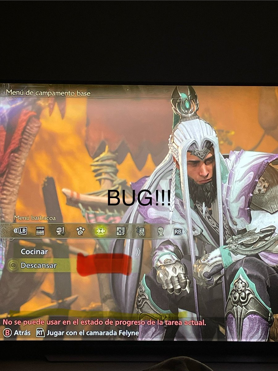 sarokul's tweet photo. @monsterhunter You can't rest since the update!!! https://t.co/CTq7hkCV8E