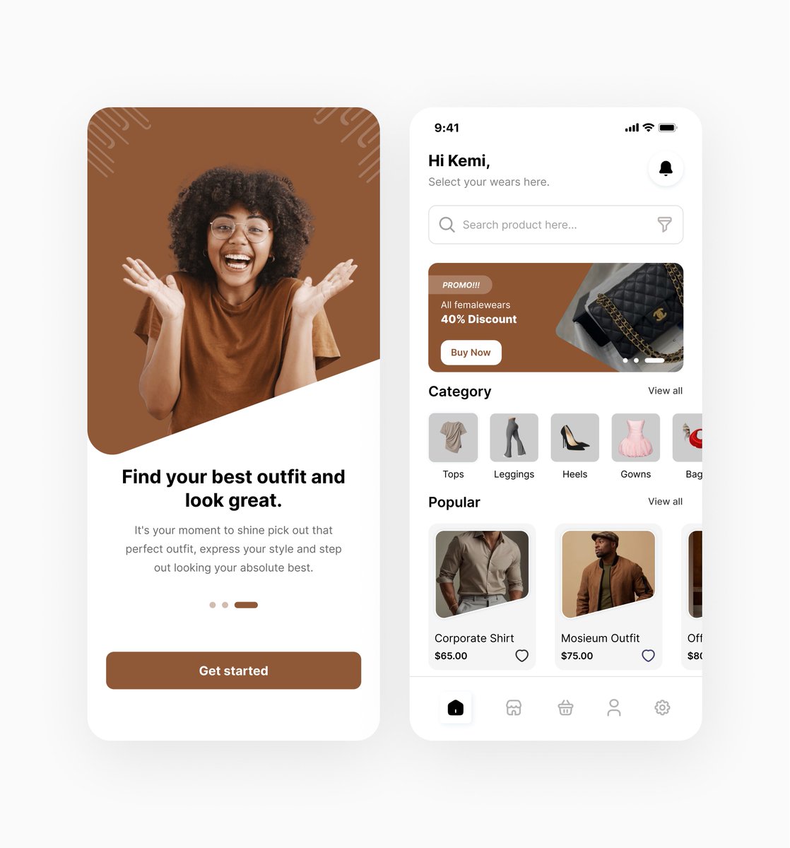 Kemi_Designs's tweet image. Just wrapped up this fashion e-commerce UI
#AppDesign #fashionUI #Designdaily