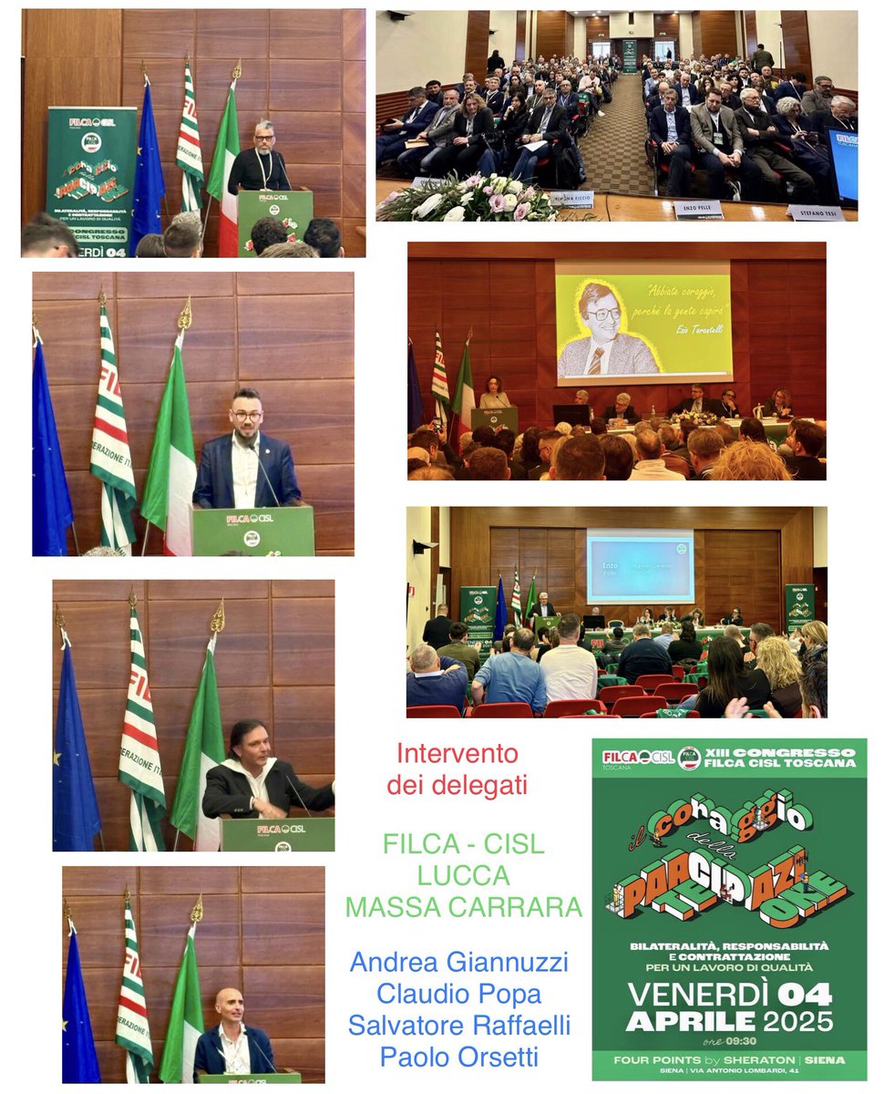 LSichei's tweet photo. XIII congresso #FilcaCisl #Toscana 💚 https://t.co/HA2Kiug3vH